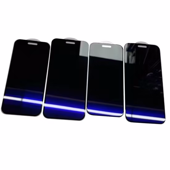 カスタマイズされたアンチスパイ電話 13/13 プロ/13 プロマックス Og ゴールデンアーマープライバシー強化ガラス 9h スクリーンプロテクター